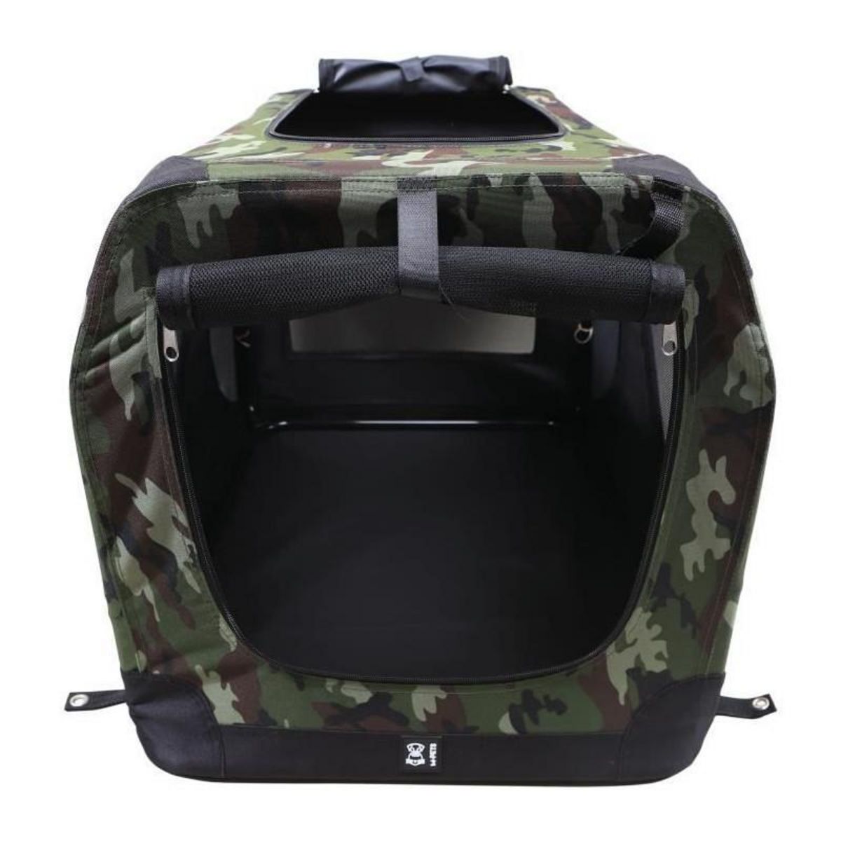 M PETS Caisse de transport - M PETS - COMFORT CRATE L - Camouflage - Pliable - Cadre métallique - Grilles d'aération