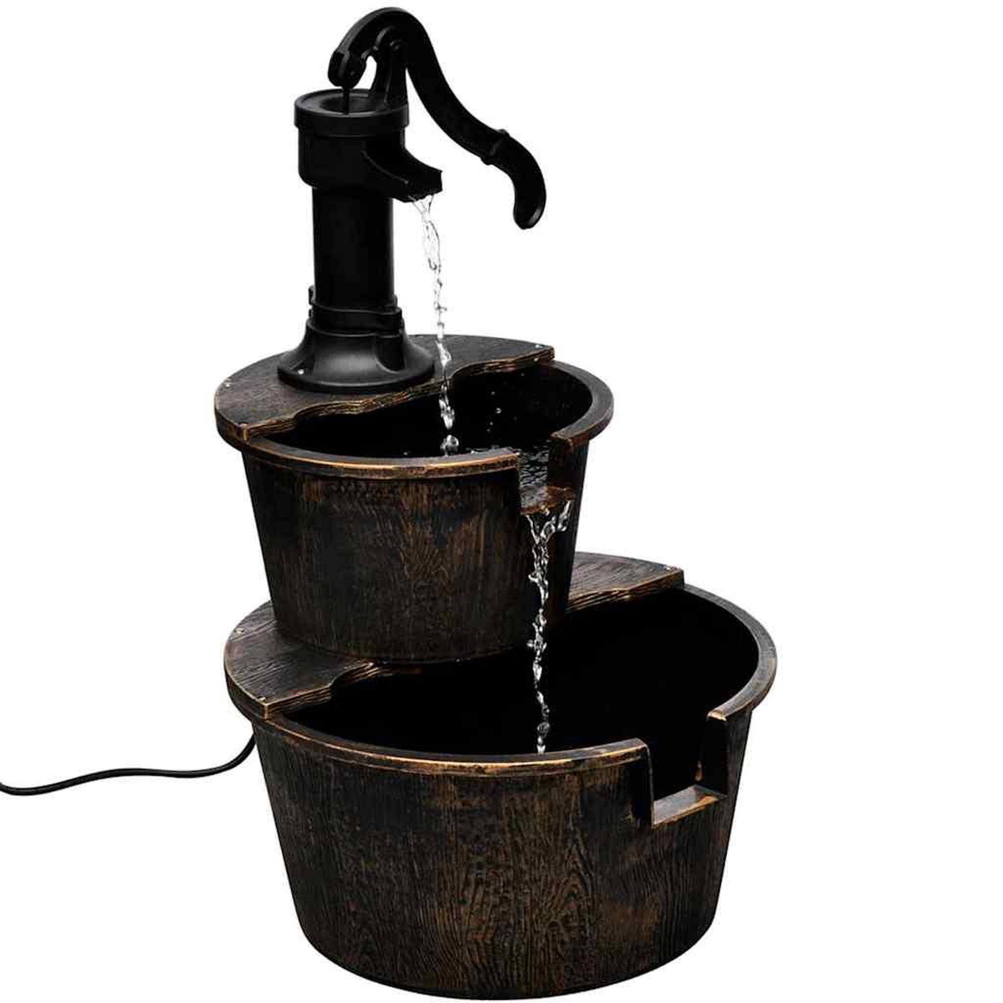 Voir la diapositive 2 : VIDAXL Fontaine Design de pompe de puits