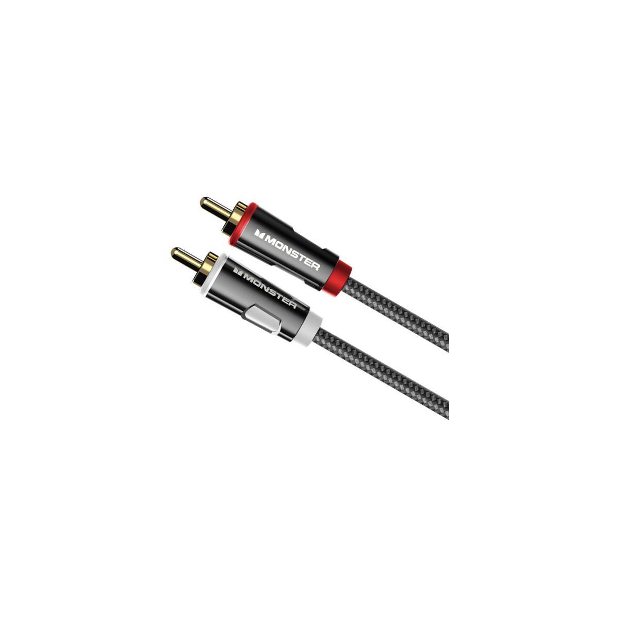 Voir la diapositive 2 : Monster Cable Câble RCA AUDIO INTERCONNEXION 2RCA M/M 1.50M