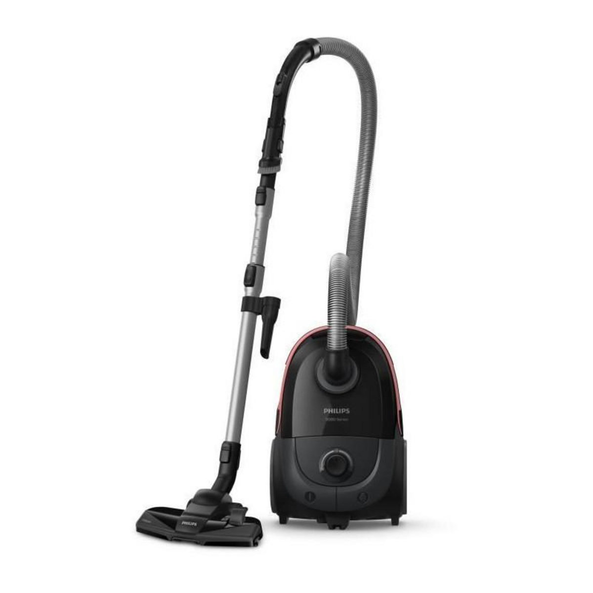 Philips Aspirateur traineau avec sac - PHILIPS - XD5123/10 - 900 W - 4 L - Noir