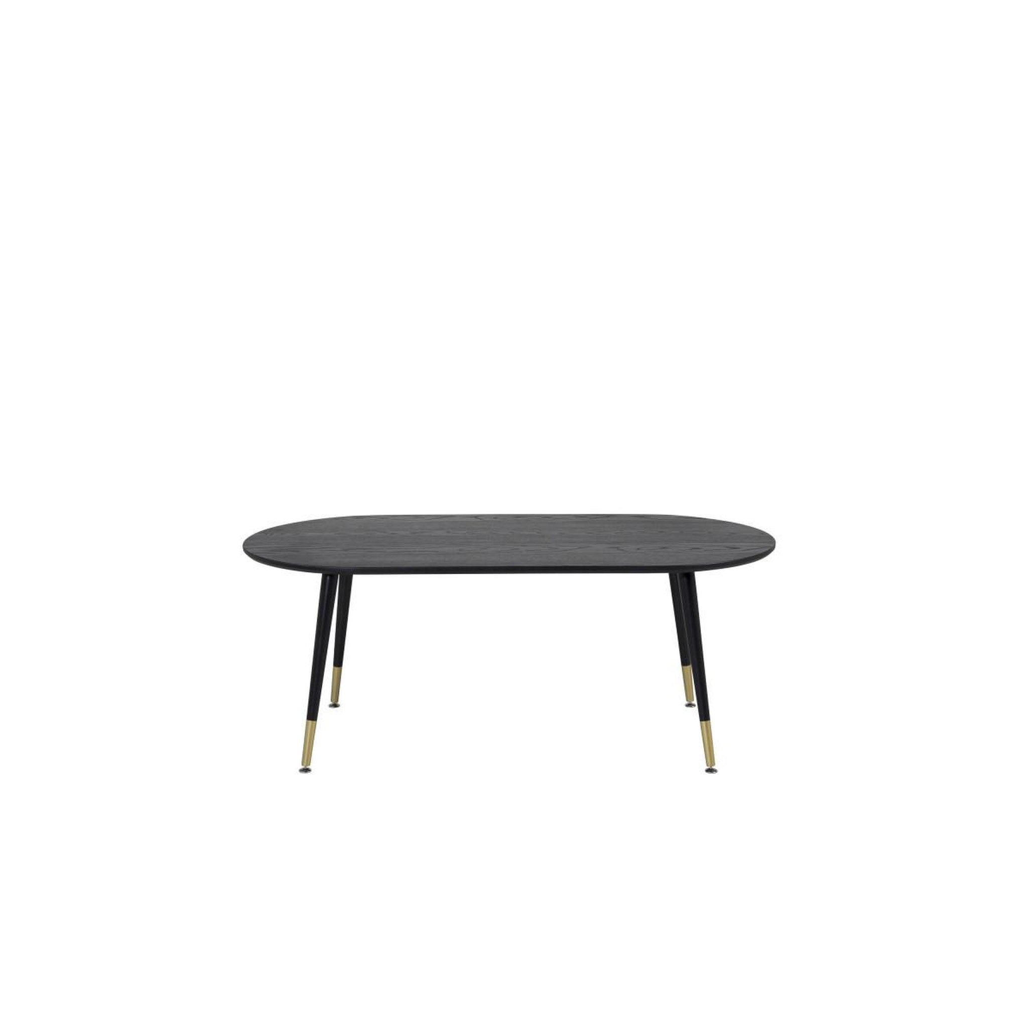 Voir la diapositive 4 : Paris Prix Table basse ovale  dipp  120cm noir