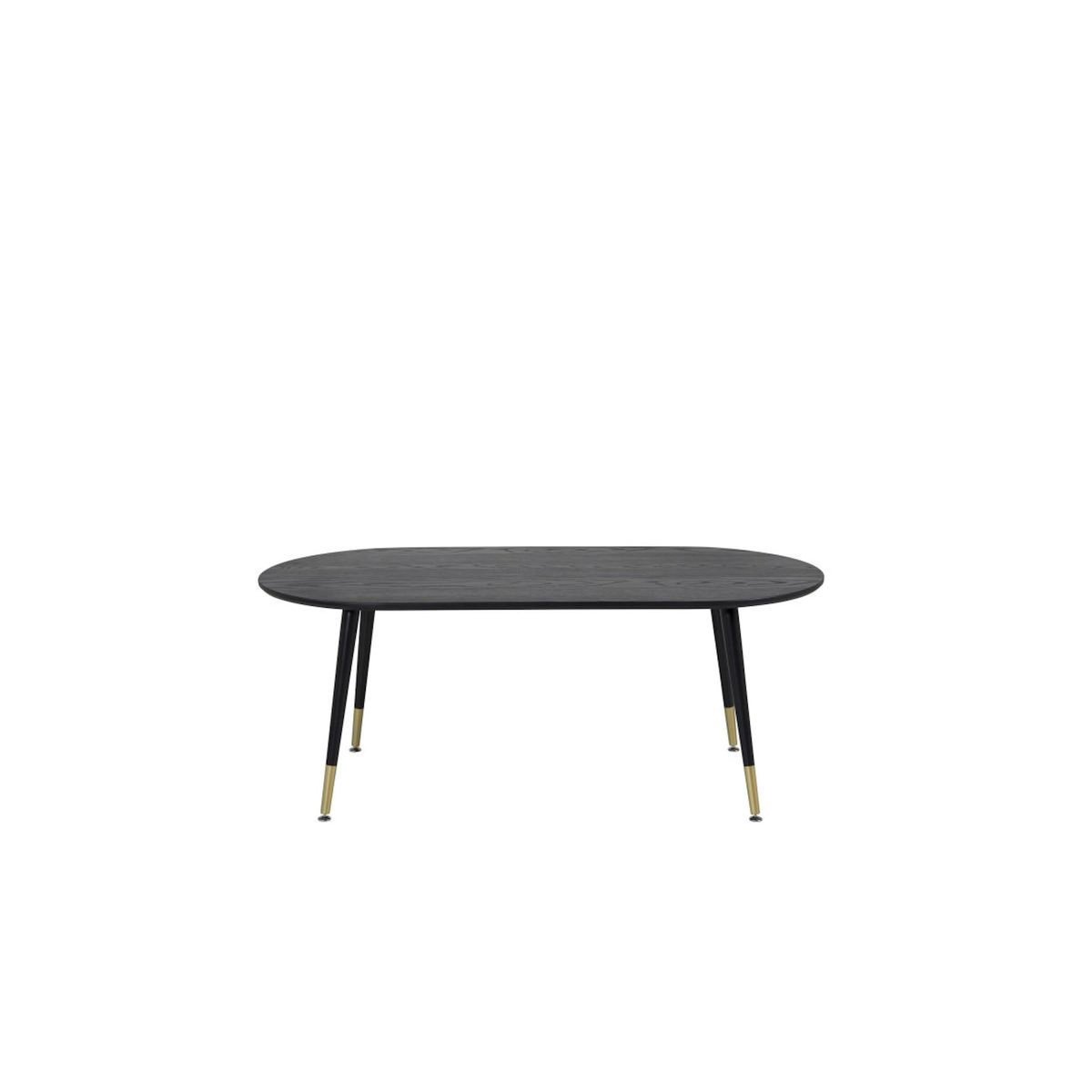 Paris Prix Table Basse Ovale  Dipp  120cm Noir
