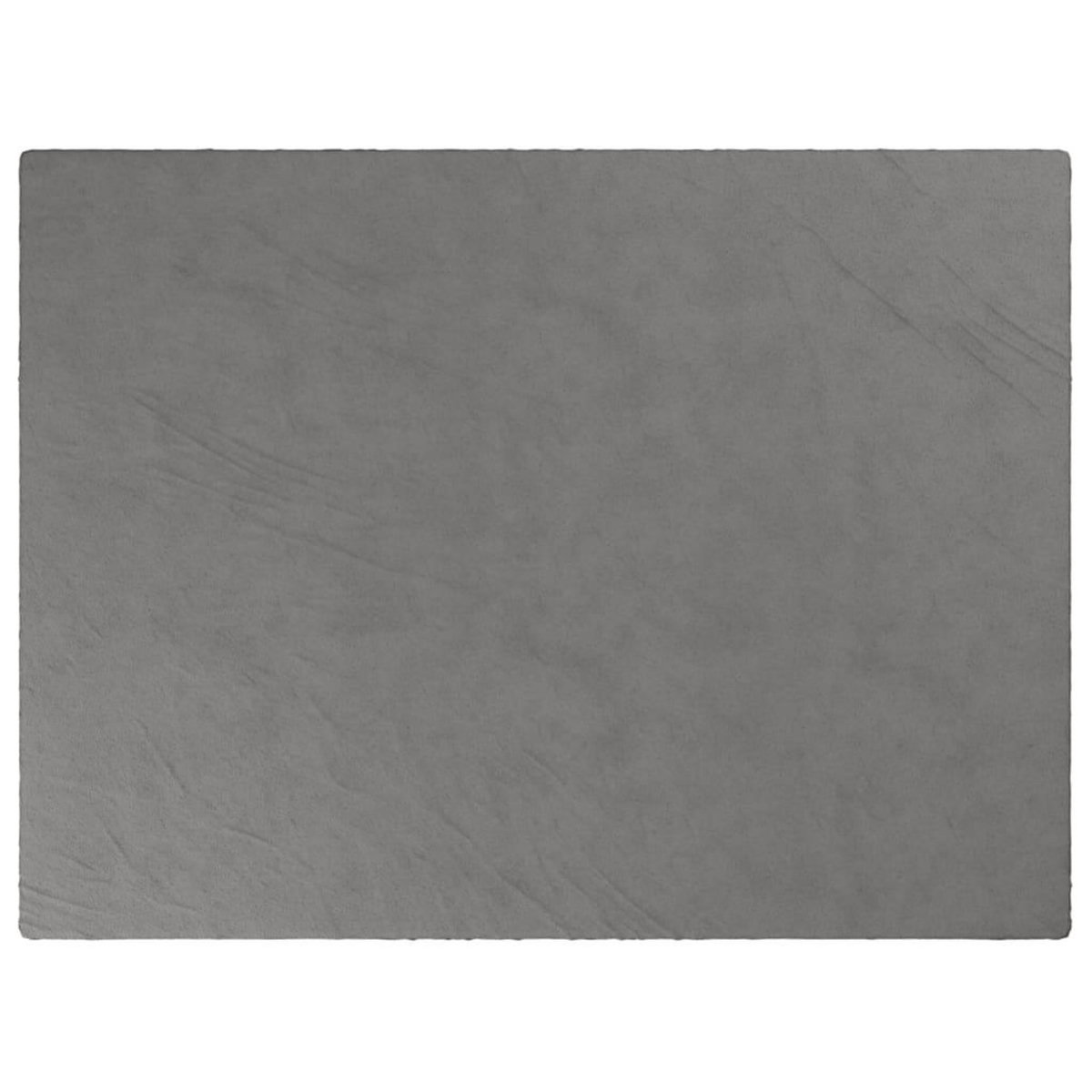VIDAXL Couverture lestee avec housse Gris 152x203 cm 7 kg Tissu