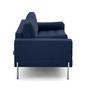 Voir la diapositive 5 : LISA DESIGN Isaure - canapé droit 3 places en velours