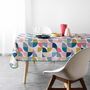 Voir la diapositive 2 : Douceur d'Intérieur Nappe rectangulaire antitache 150x240 cm Rythmo rose