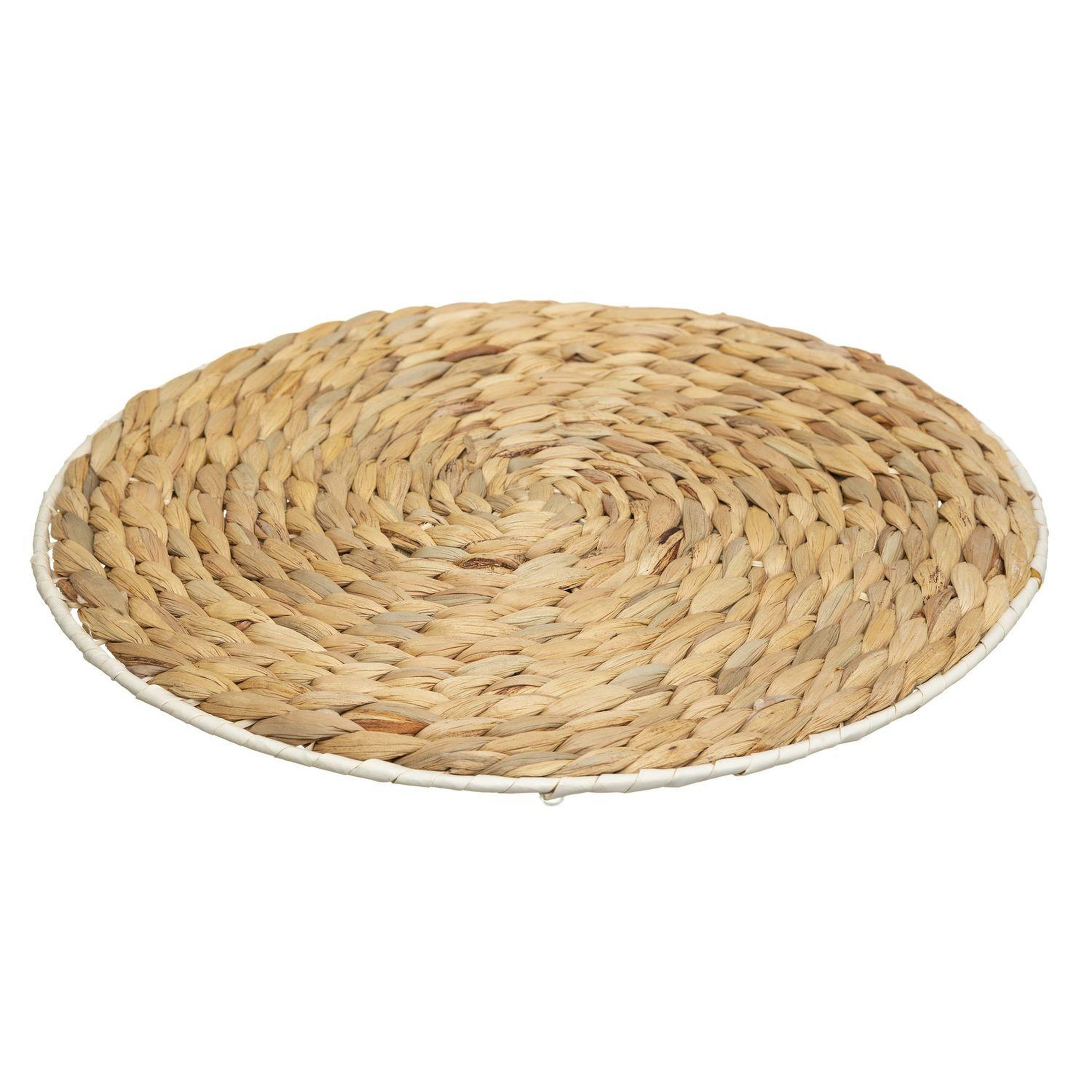 Voir la diapositive 2 : ATMOSPHERA Set de table tressé design roseau mood - diam. 35 cm - marron