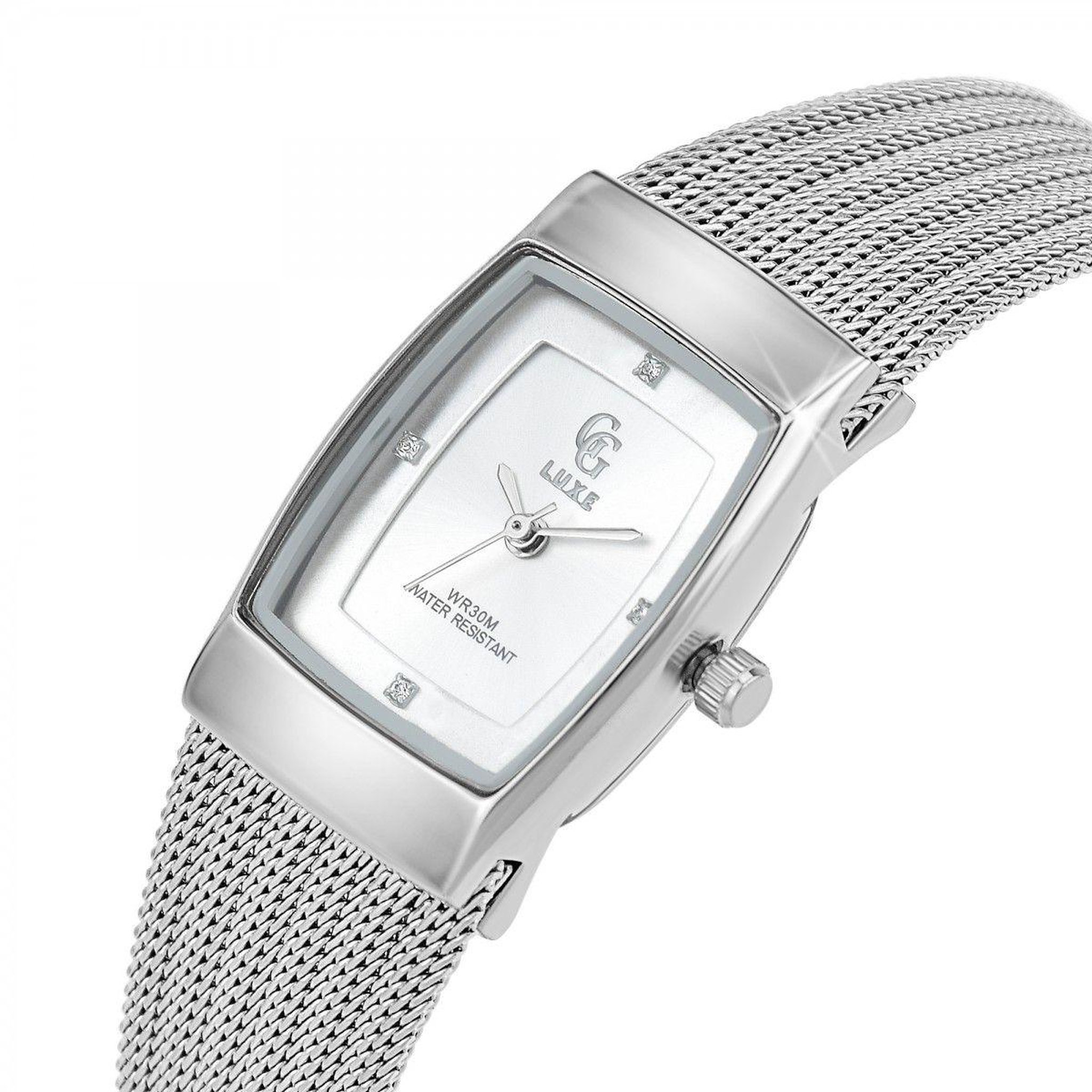 Voir la diapositive 3 : SC CRYSTAL Montre Hanaé élégante ornée de Cristaux scintillants par SC Crystal