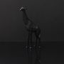 Voir la diapositive 4 : Paris Prix Statuette Déco  Girafe Origami  40cm Noir