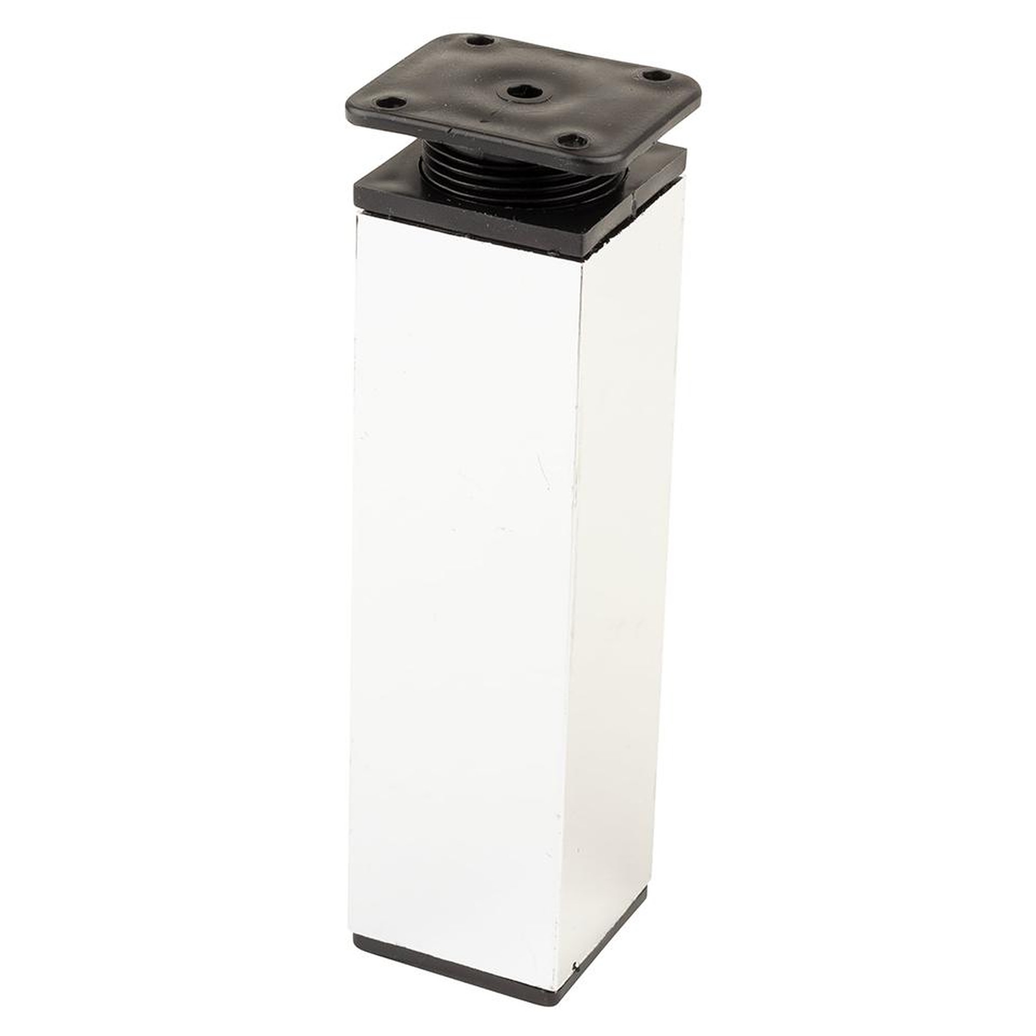 CENTRALE BRICO Pied de meuble fa009 150 mm réglable chrome brillant