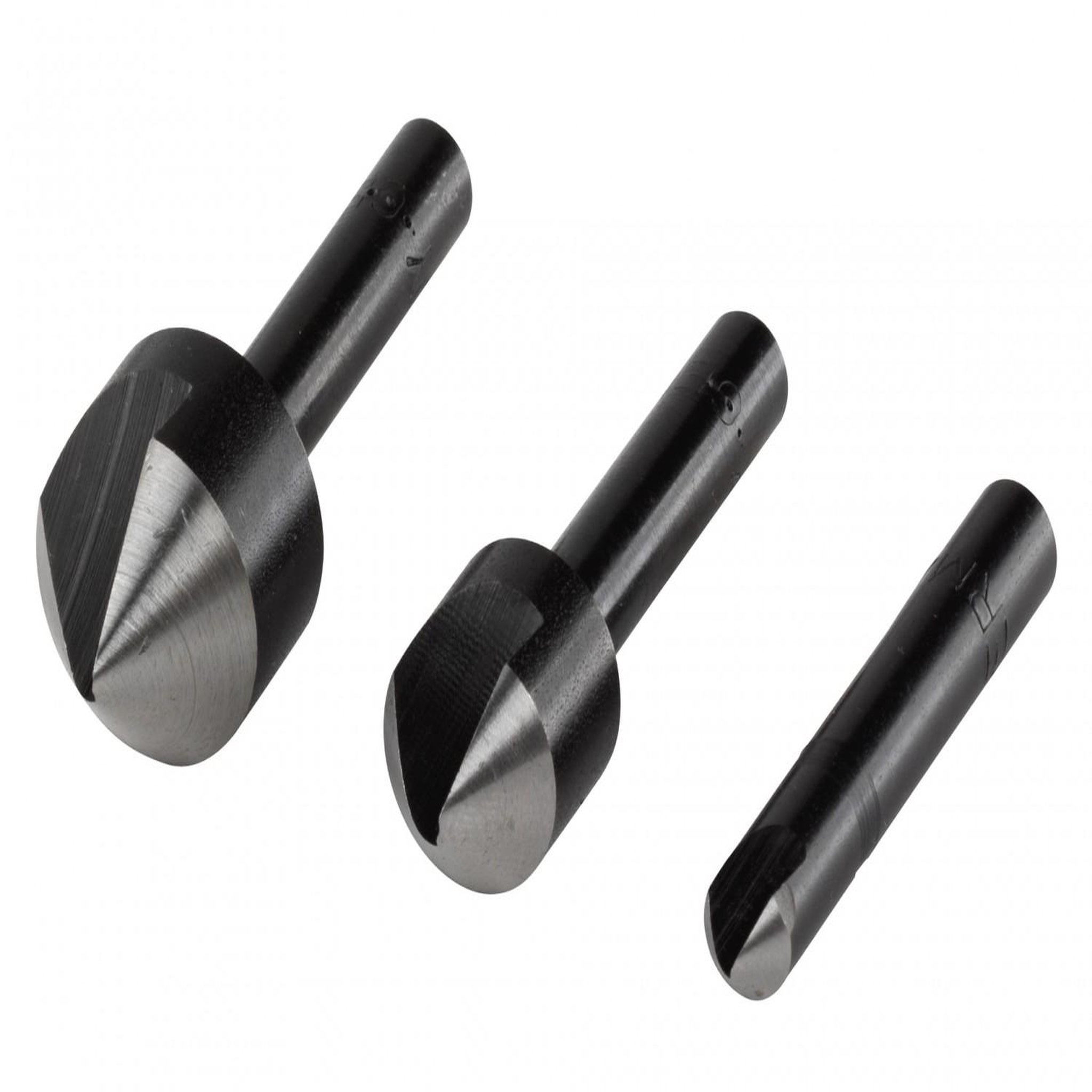 WOLFCRAFT Lot de 3 fraises tige Diam.6/12/16 mm WOLFCRAFT
