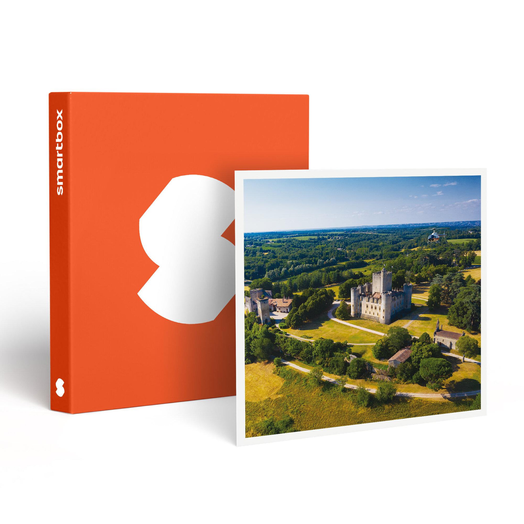 Smartbox Vol en hélicoptère de 15 min au-dessus de bordeaux et ses environs - coffret cadeau sport & aventure
