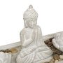 Voir la diapositive 2 : ATMOSPHERA Jardin Zen Déco  Padmavati  34cm Gris