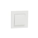 Schneider Electric Lot de 5 interrupteurs va-et-vient complet, Miluz, blanc