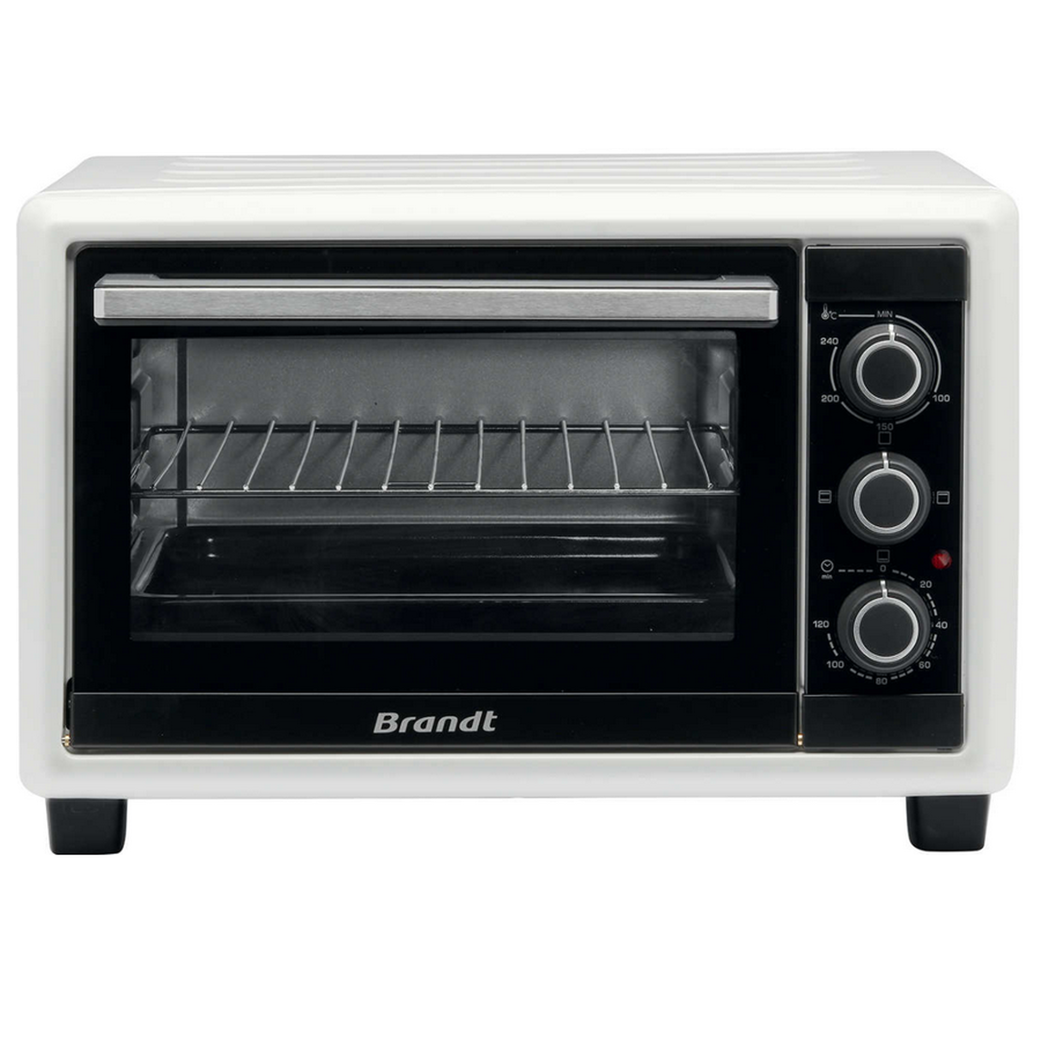 Voir la diapositive 1 : BRANDT Mini four 16l 1200w blanc - fc 16 cw