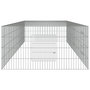 Voir la diapositive 5 : VIDAXL Cage a lapin 3 panneaux 325x109x54 cm Fer galvanise