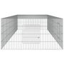 Voir la diapositive 5 : VIDAXL Cage a lapin 3 panneaux 325x109x54 cm Fer galvanise