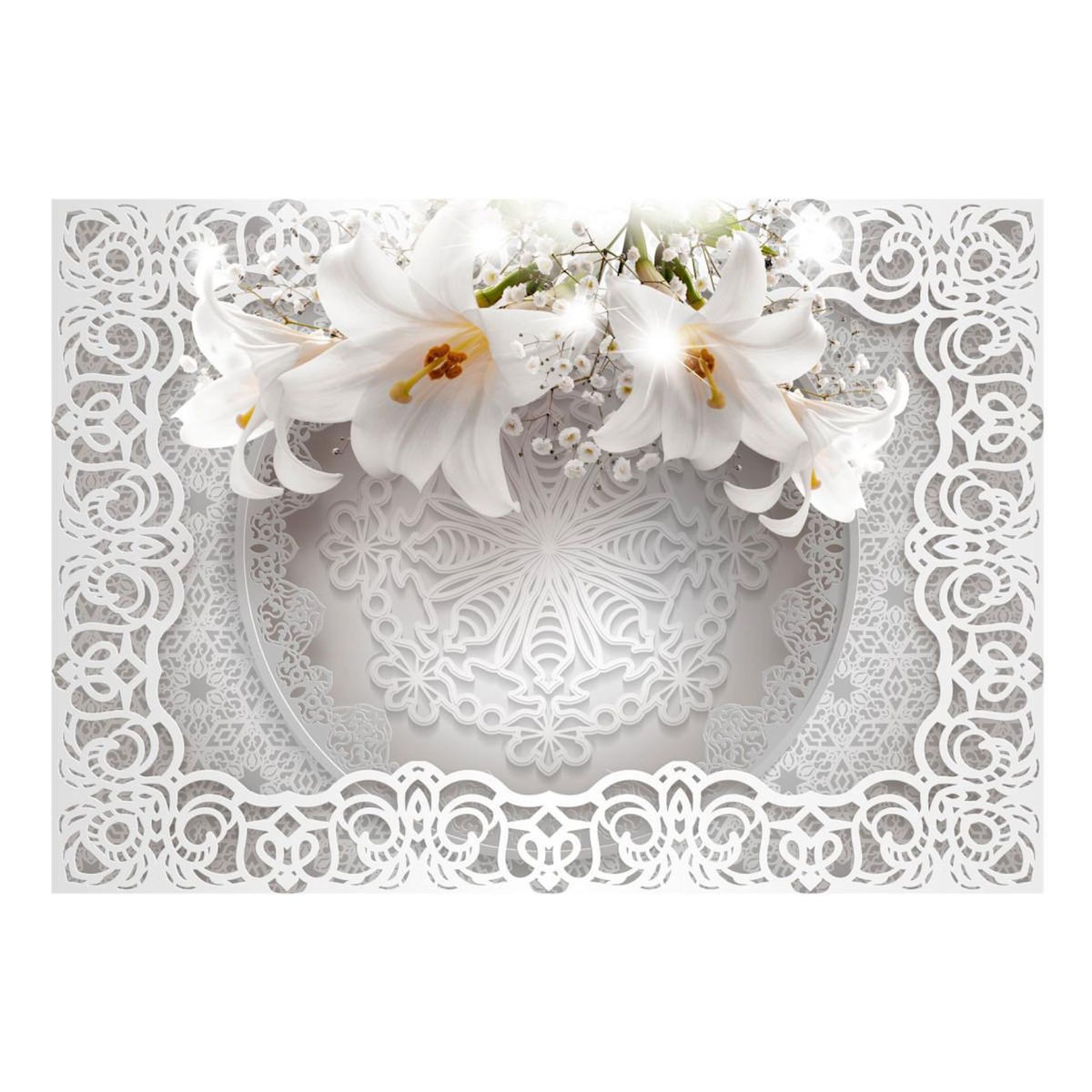 Paris Prix Papier Peint  Lilies & Ornaments