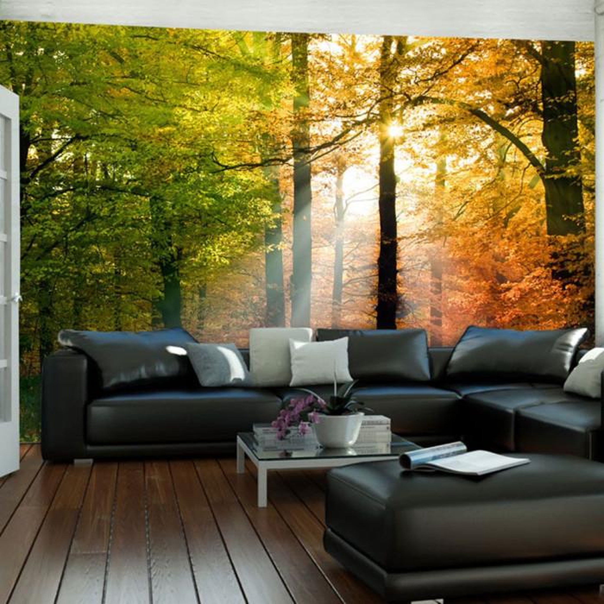 Paris Prix Papier Peint  Bel Automne. Coloris disponibles : Multicolore