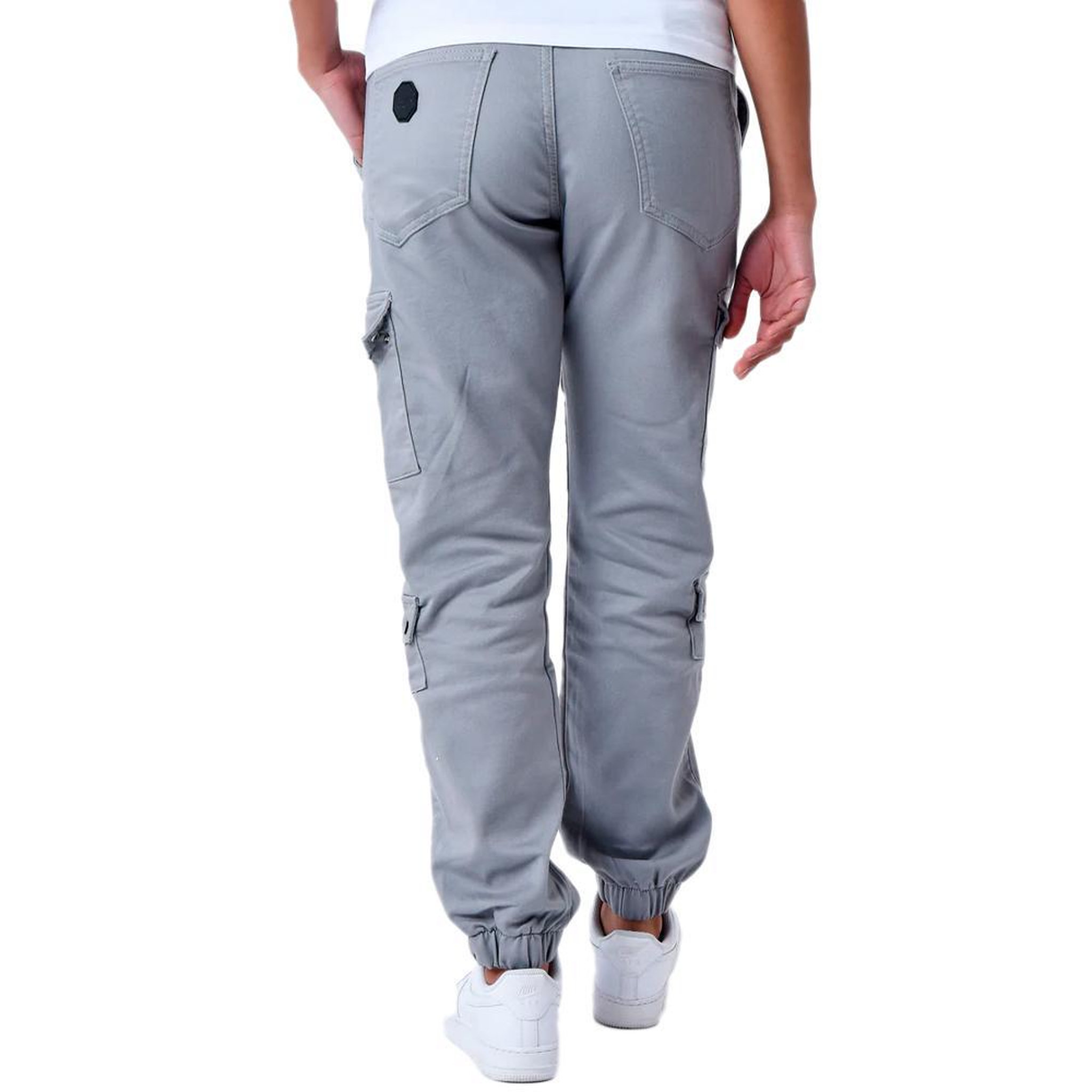 Voir la diapositive 2 : Project X Pantalon Cargo Gris Homme Project X Paris T19939