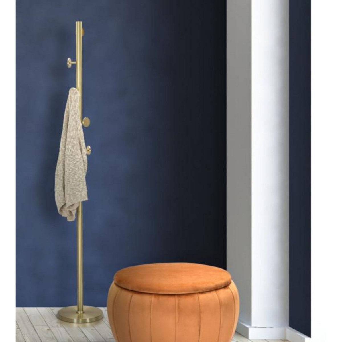 Paris Prix Porte-Manteaux Design  Glamy  190cm Or