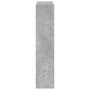 Voir la diapositive 5 : VIDAXL Cadre de cheminee gris beton 81x18x82 cm bois d'ingenierie