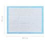 Voir la diapositive 6 : VIDAXL Tapis d'hygiene pour chiens 400 pcs 60 x 45 cm Tissu non tisse