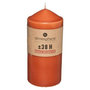 Voir la diapositive 2 : COMPTOIR DE LA BOUGIE Bougie Cylindrique Déco  Hugo  14cm Orange Ambre