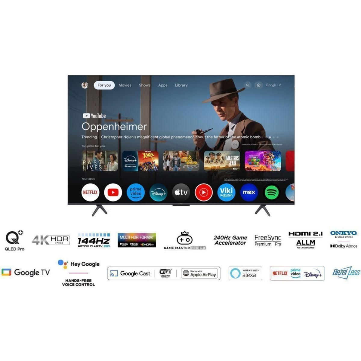 TCL TV QLED 55C75B 2024