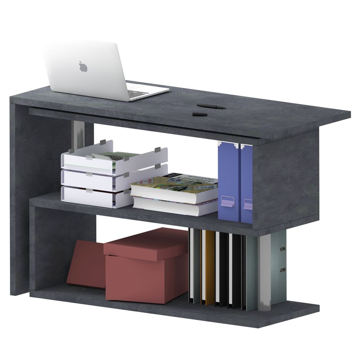 Bureau modulable droit ou d'angle 120/177cm ALTO