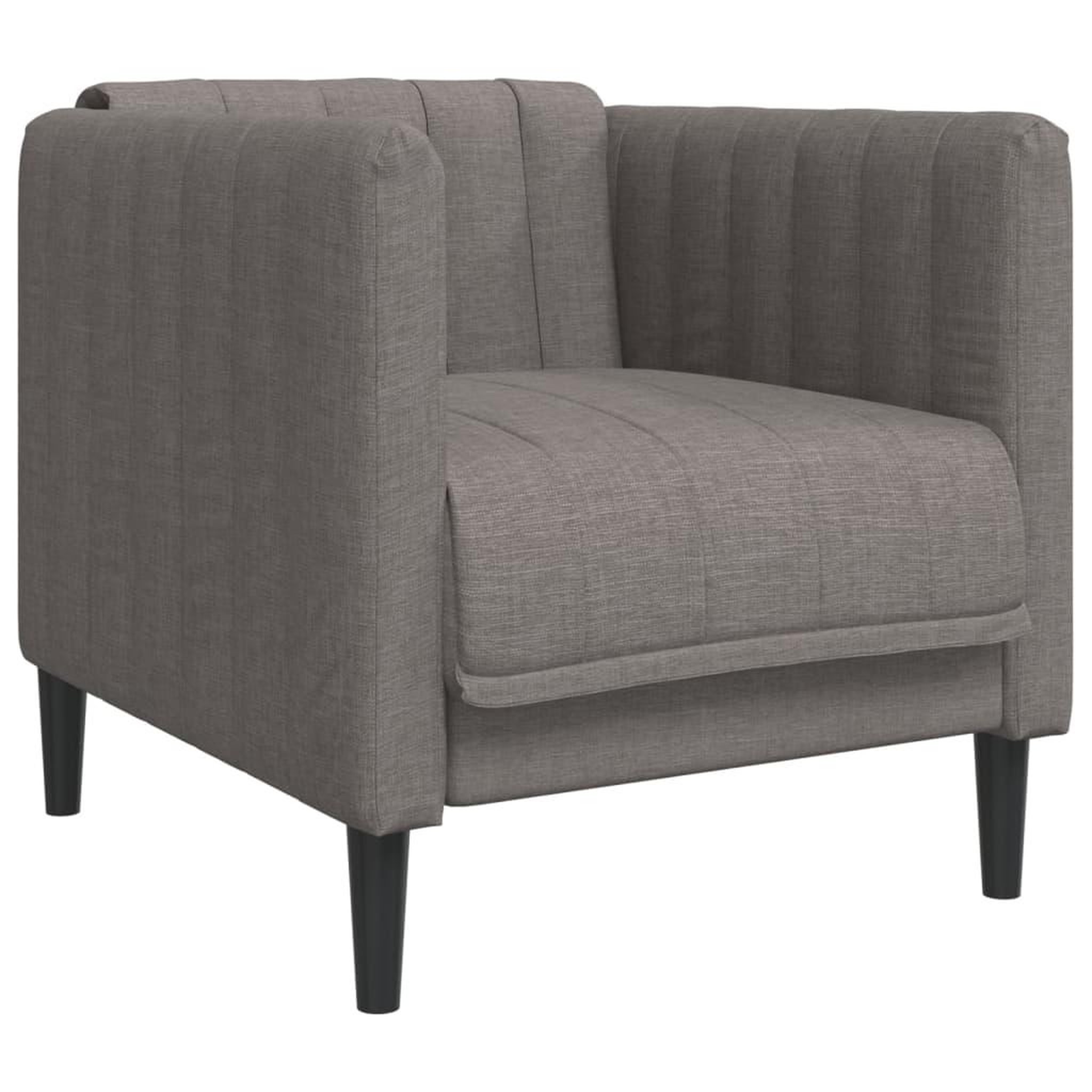Voir la diapositive 4 : VIDAXL Ensemble de canapes 3 pcs taupe tissu