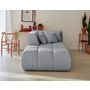 Voir la diapositive 2 : LISA DESIGN Caracas - module d'assise méridienne gauche - en tissu