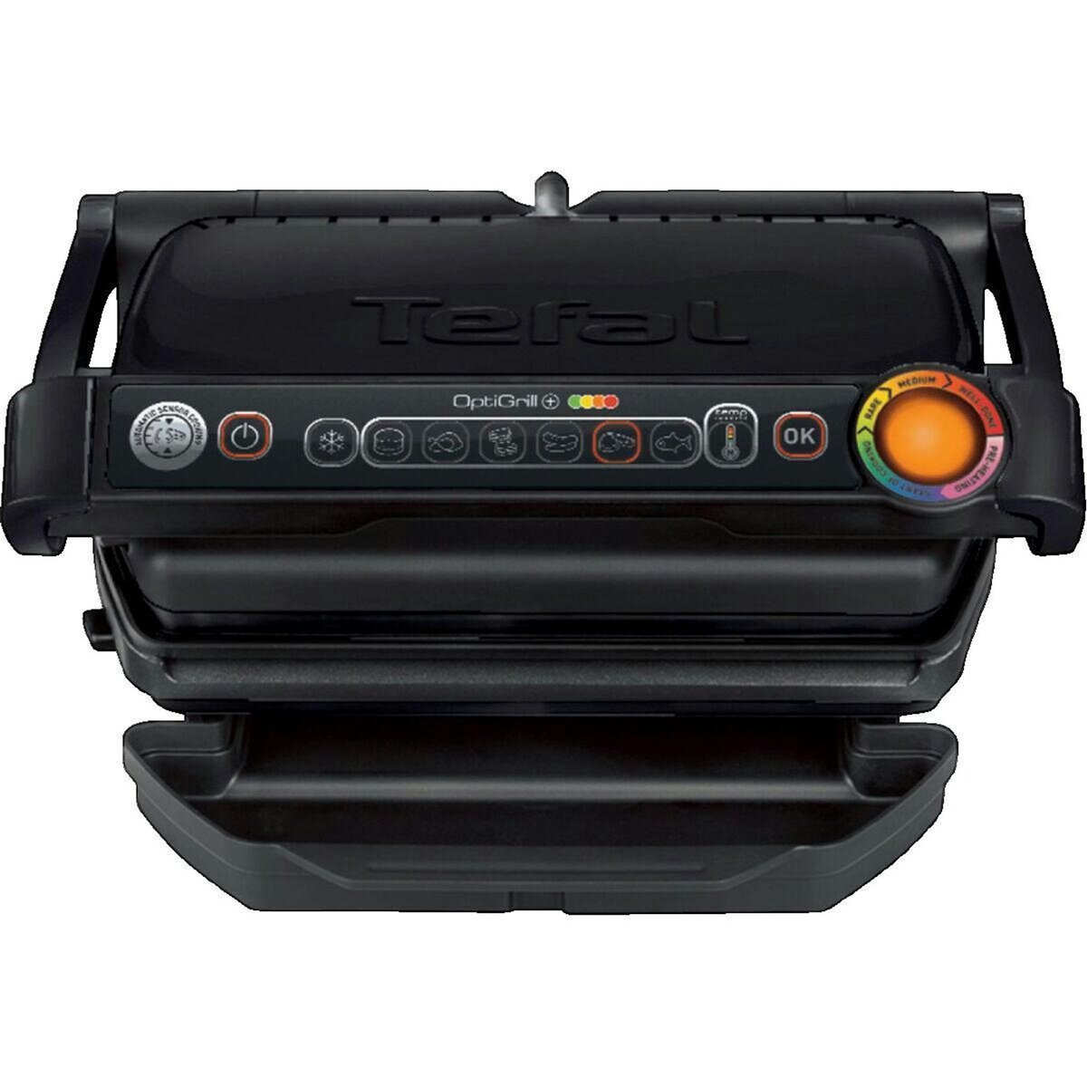 TEFAL Gril de contact Tefal OptiGrill + GC712834 noir