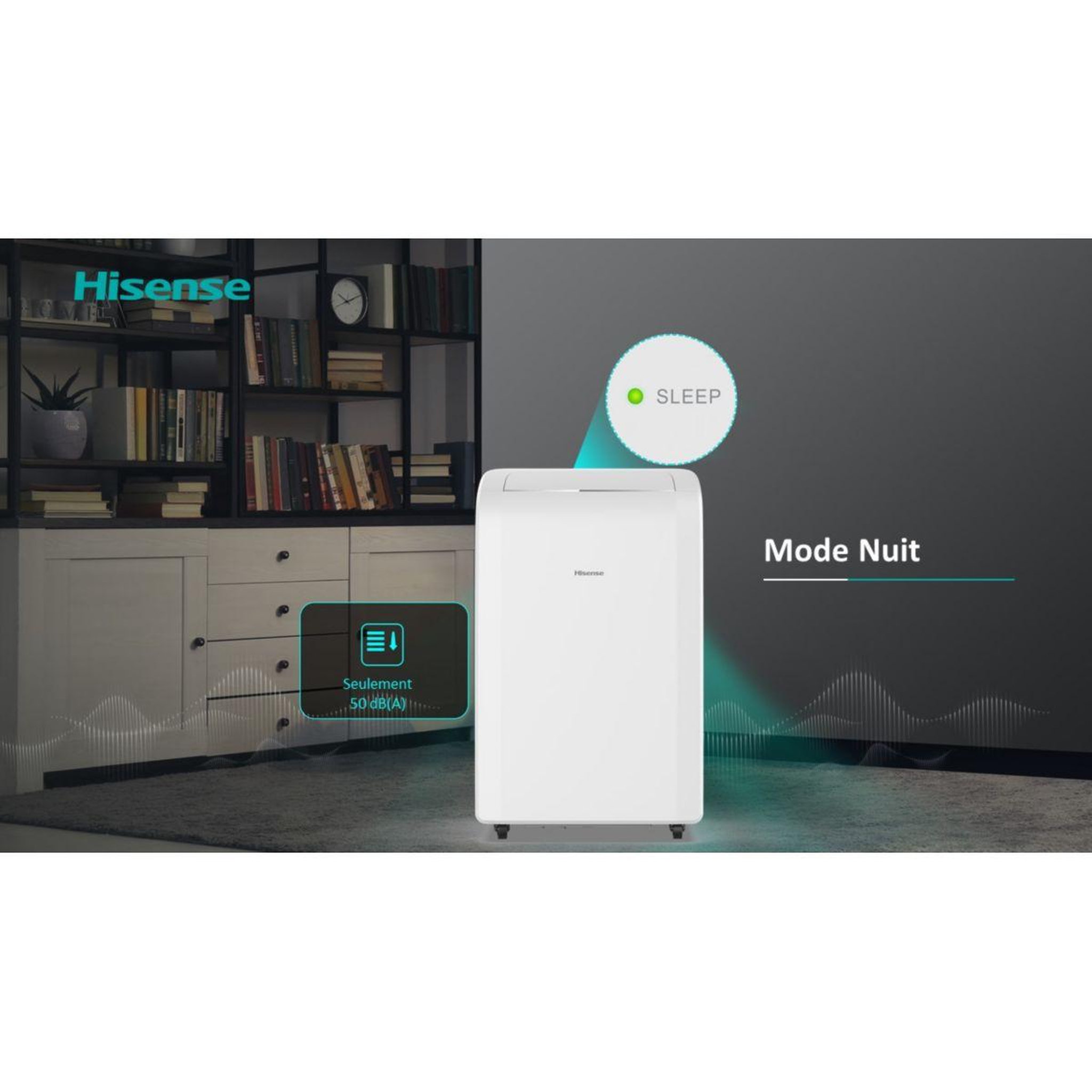 Voir la diapositive 5 : Hisense Climatiseur APC09GQ