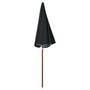Voir la diapositive 2 : VIDAXL Parasol de jardin avec mat en acier 240 cm anthracite