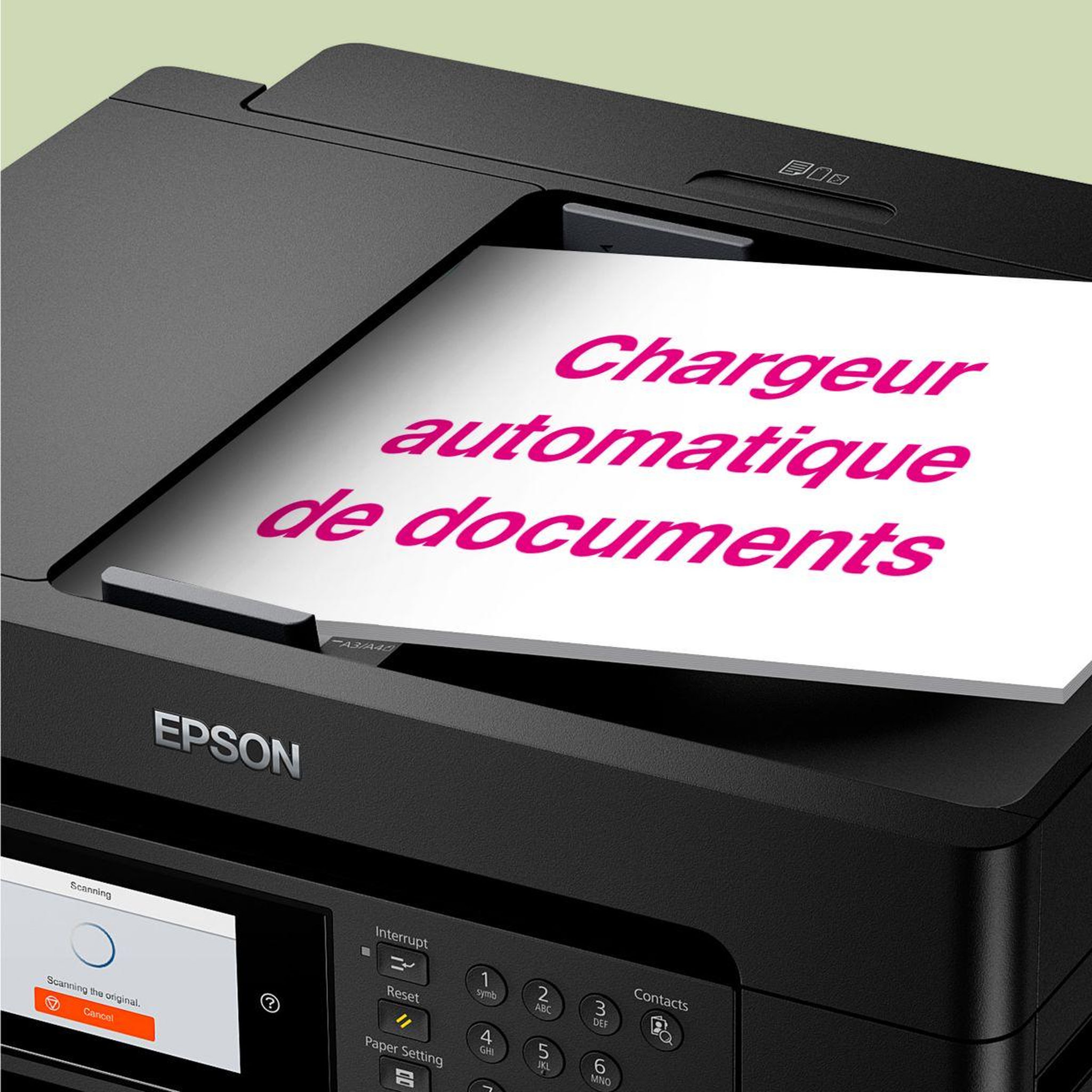 Voir la diapositive 3 : Epson Imprimante jet d'encre workforce wf-7840dtwf