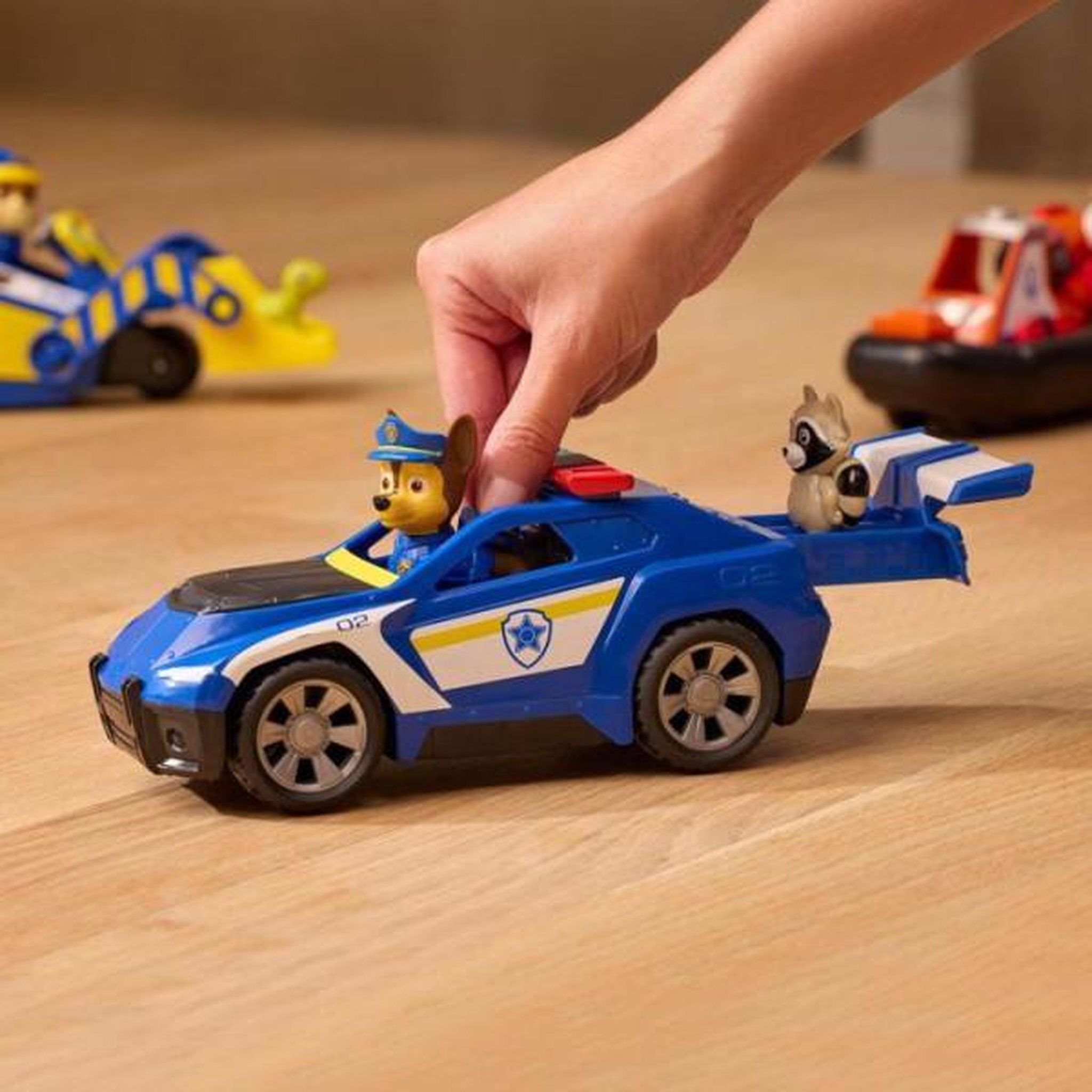 Voir la diapositive 2 : Spin Master Véhicule et figurine - Chase - Search & Rescue - La Pat'Patrouille