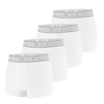 VON DUTCH X4 Boxers Homme  Von Dutch ORIA. Coloris disponibles : Blanc