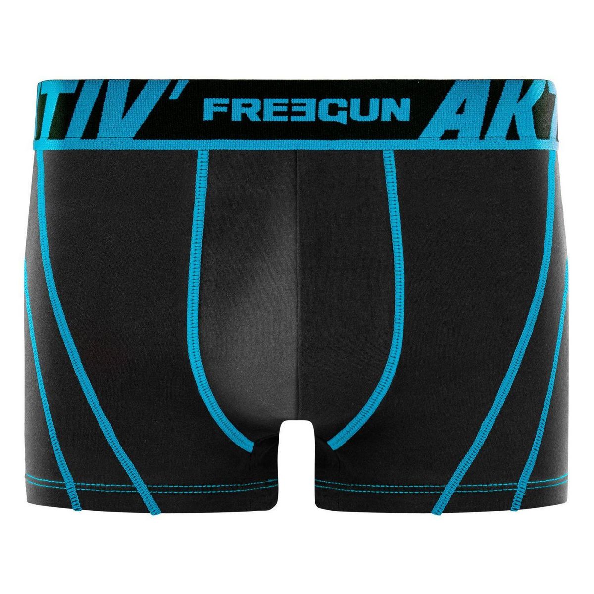 FREEGUN Lot de 4 boxers en coton homme Aktiv