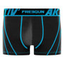 Voir la diapositive 3 : FREEGUN Lot de 4 boxers en coton homme Aktiv