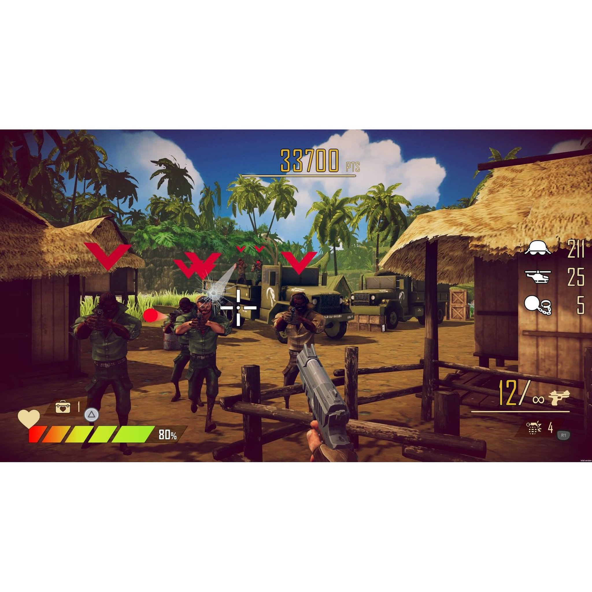 Voir la diapositive 2 : Operation Wolf Returns PS5