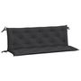 Voir la diapositive 2 : VIDAXL Coussins de banc jardin lot de 2 noir 150x50x7 cm tissu Oxford
