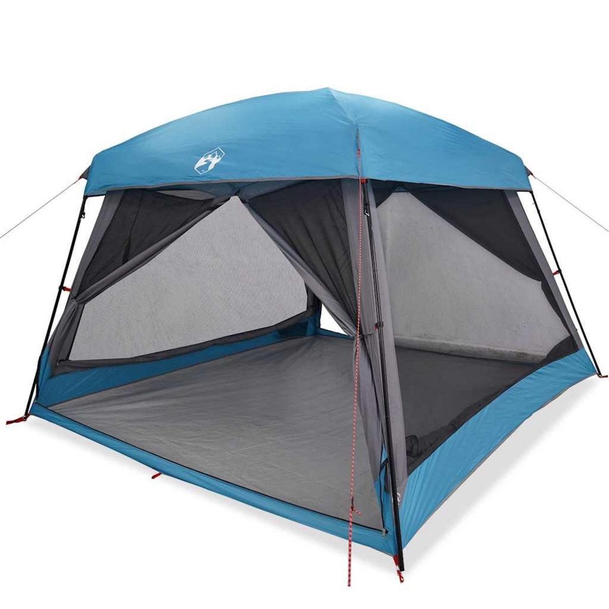 VIDAXL Tente de cabine familiale 6 personnes bleu impermeable
