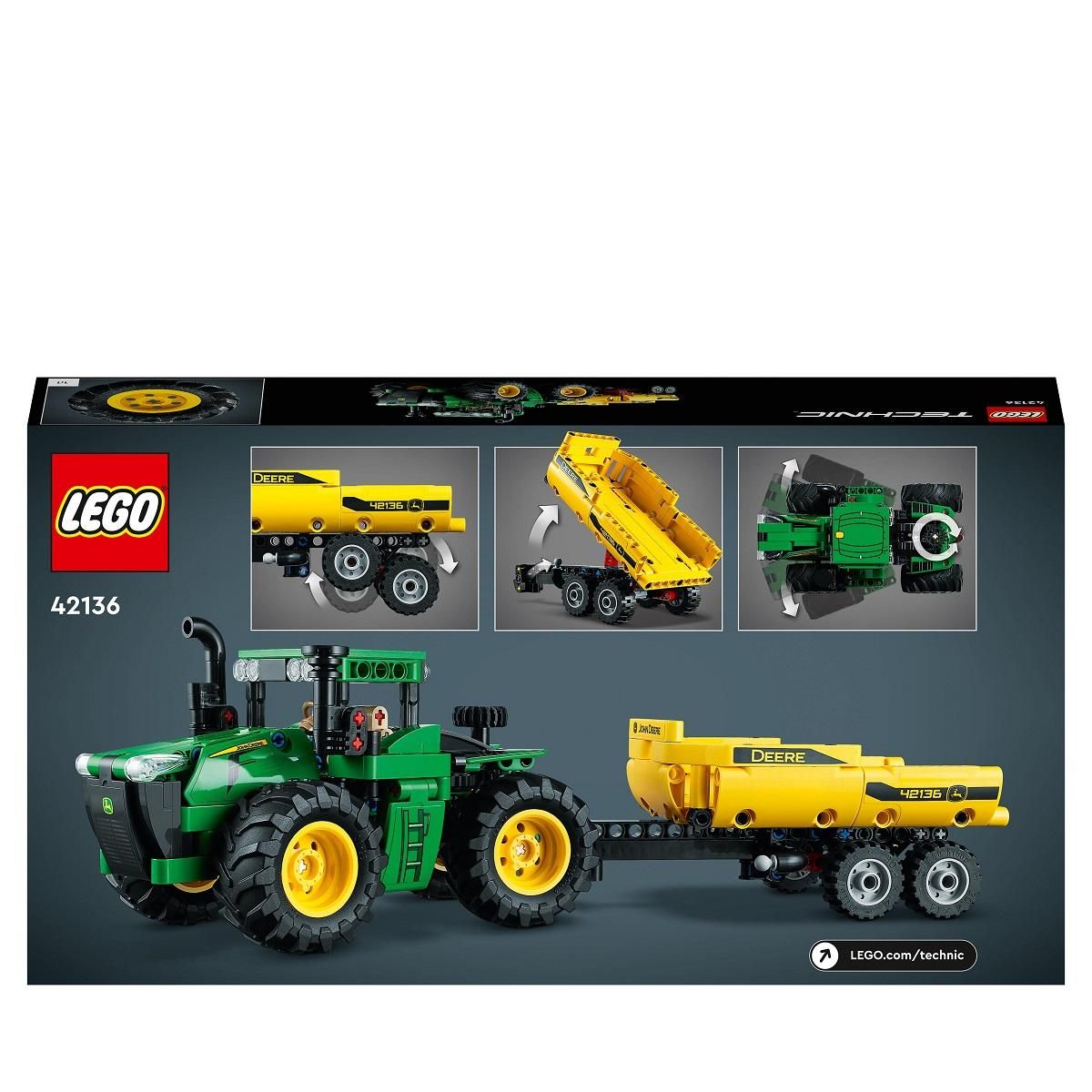 LEGO Technic 42136 Tracteur John Deere 9620R 4WD