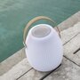 Voir la diapositive 4 : Lumisky Lampe enceinte bluetooth sans fil MINI MAY Beige Polyéthylène H23CM
