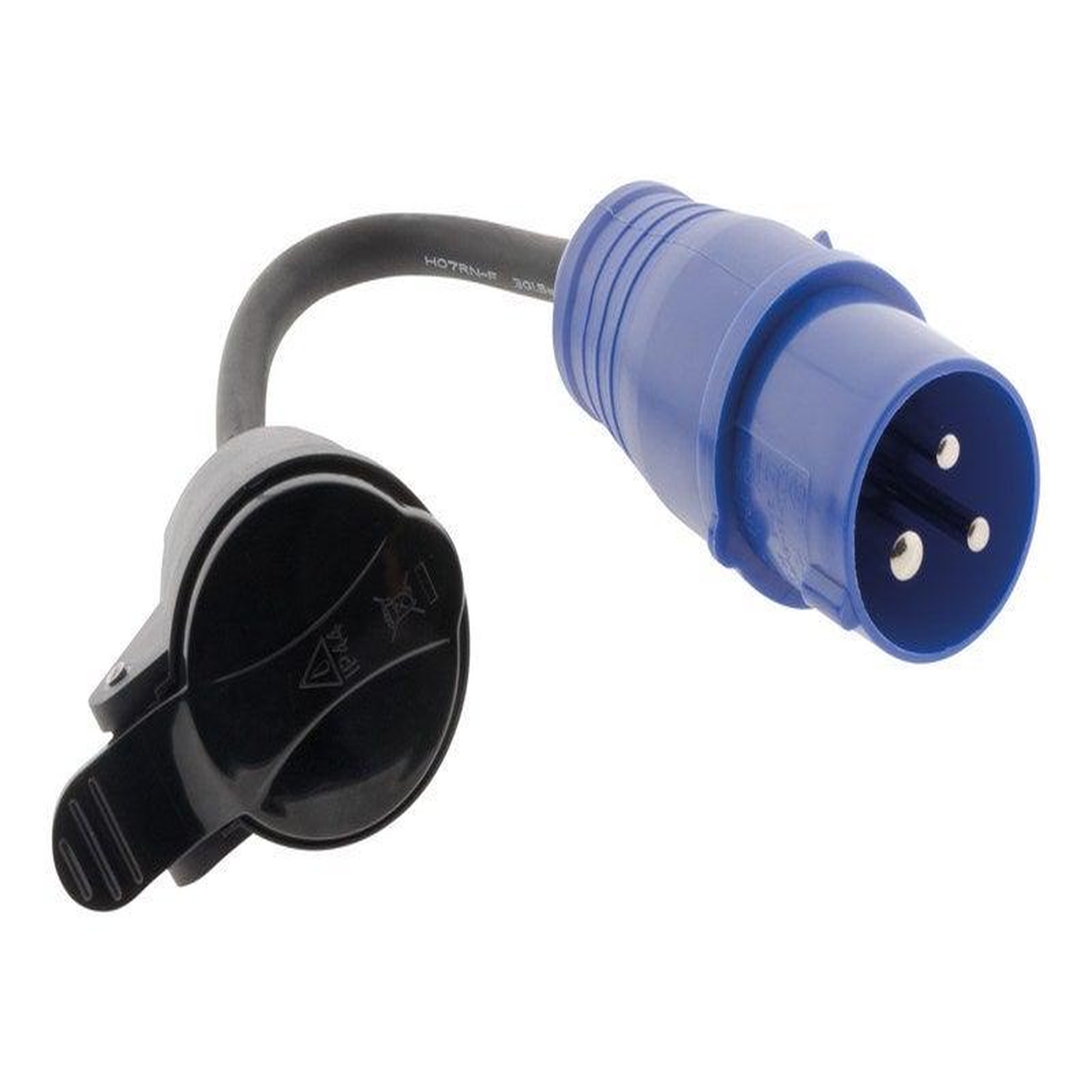 ZENITECH Adaptateur caravane femelle 16 A en mâle CEE17 3g2.5 mm², ZENITECH