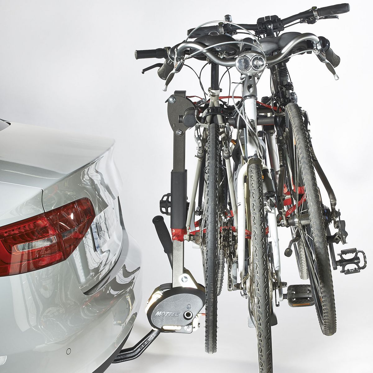 MOTTEZ Porte-vélos d'attelage rabattable Hercule 3  