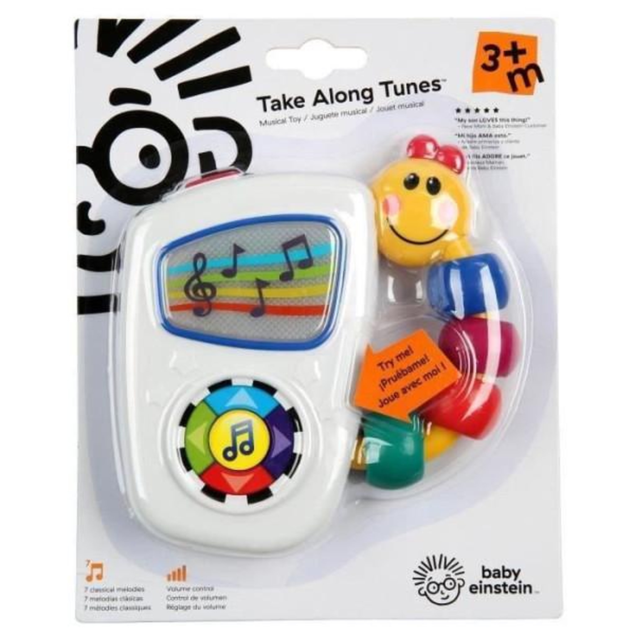 Voir la diapositive 2 : BABY EINSTEIN BABY EINSTEIN Boîte a musique portable Take Along Tunes™ - Multi Coloris