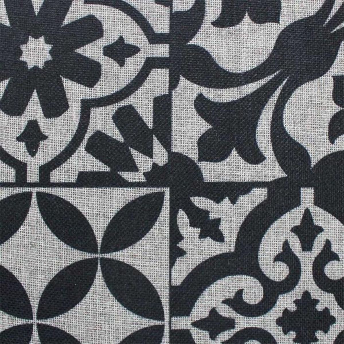 Paris Prix Tapis Tissé Imprimé  Bizancia  45x75cm Gris