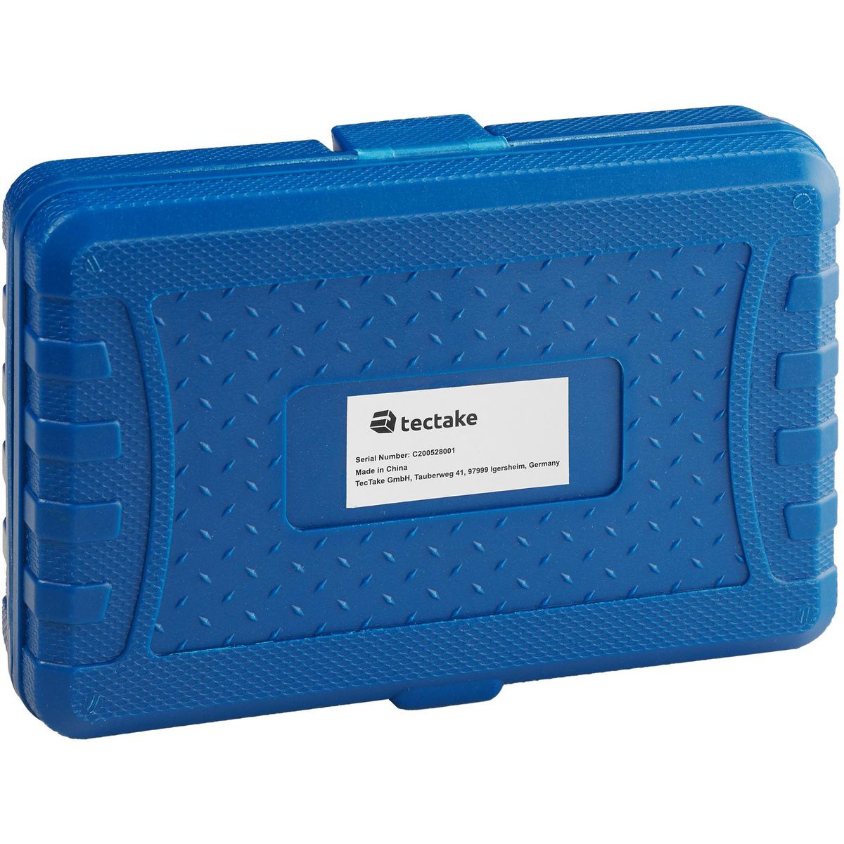 tectake Coffret à Outils avec 34 Pièces en Acier Chrome Vanadium