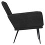 Voir la diapositive 4 : VIDAXL Fauteuil Noir 62x79x79 cm Velours